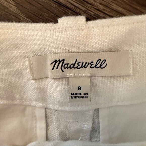 Madewell Harlow Wide-Leg Pant in 100% Linen - Picture 4 of 8